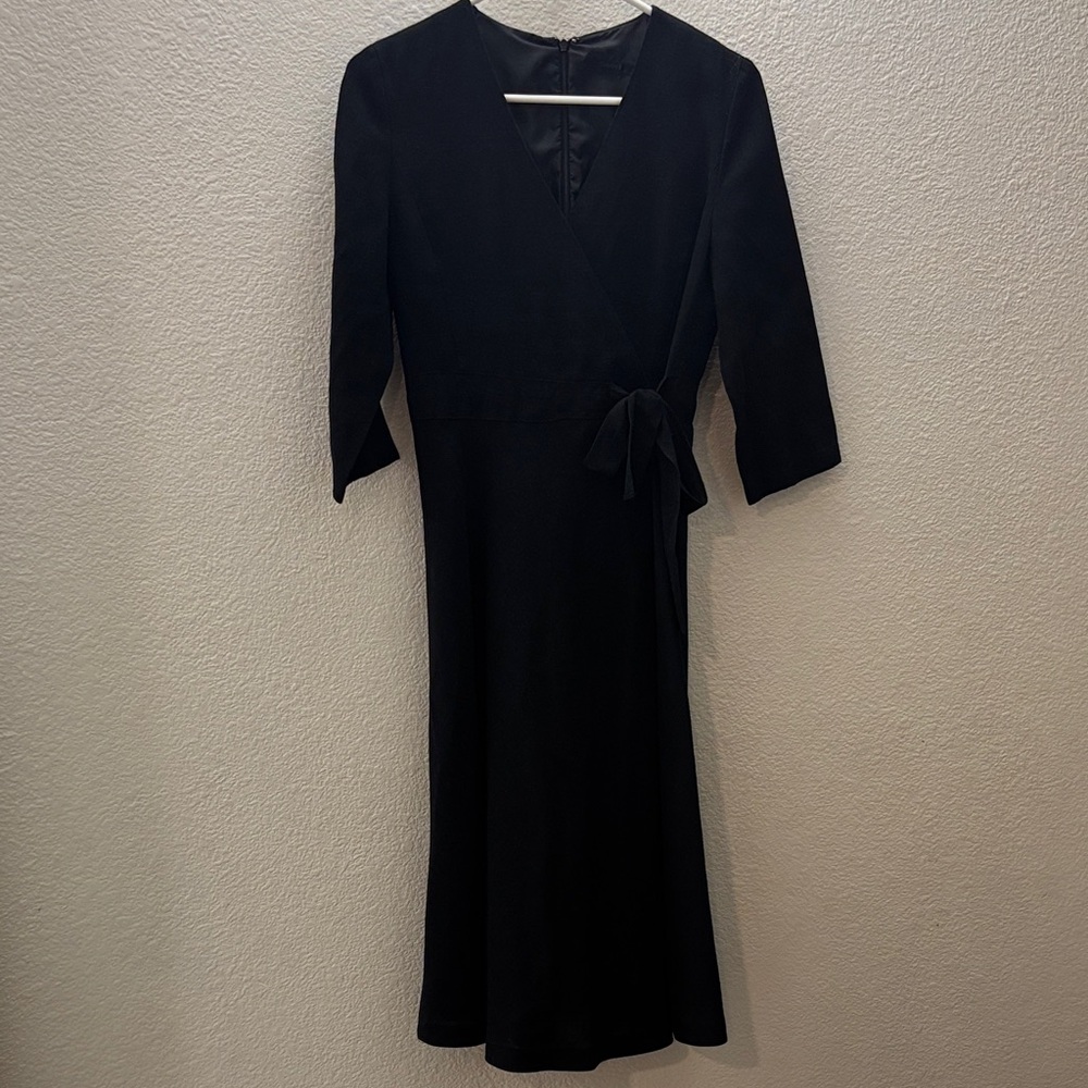 Chic Black Long Sleeve Dress
